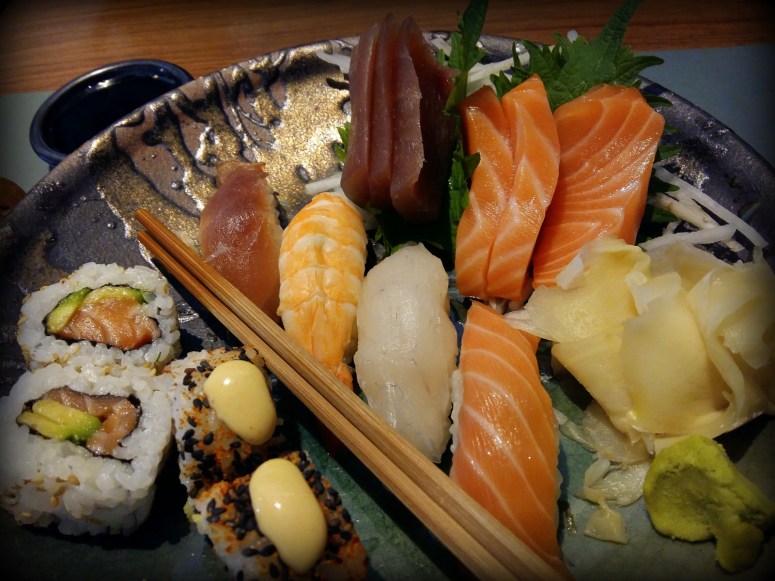 The Hook sushi platter